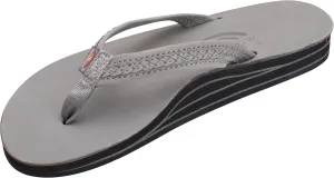 Rainbow Sandals The Willow - Double Layer Arch Support Premier Leather with Inset Double Braided 3/4” Medium Strap