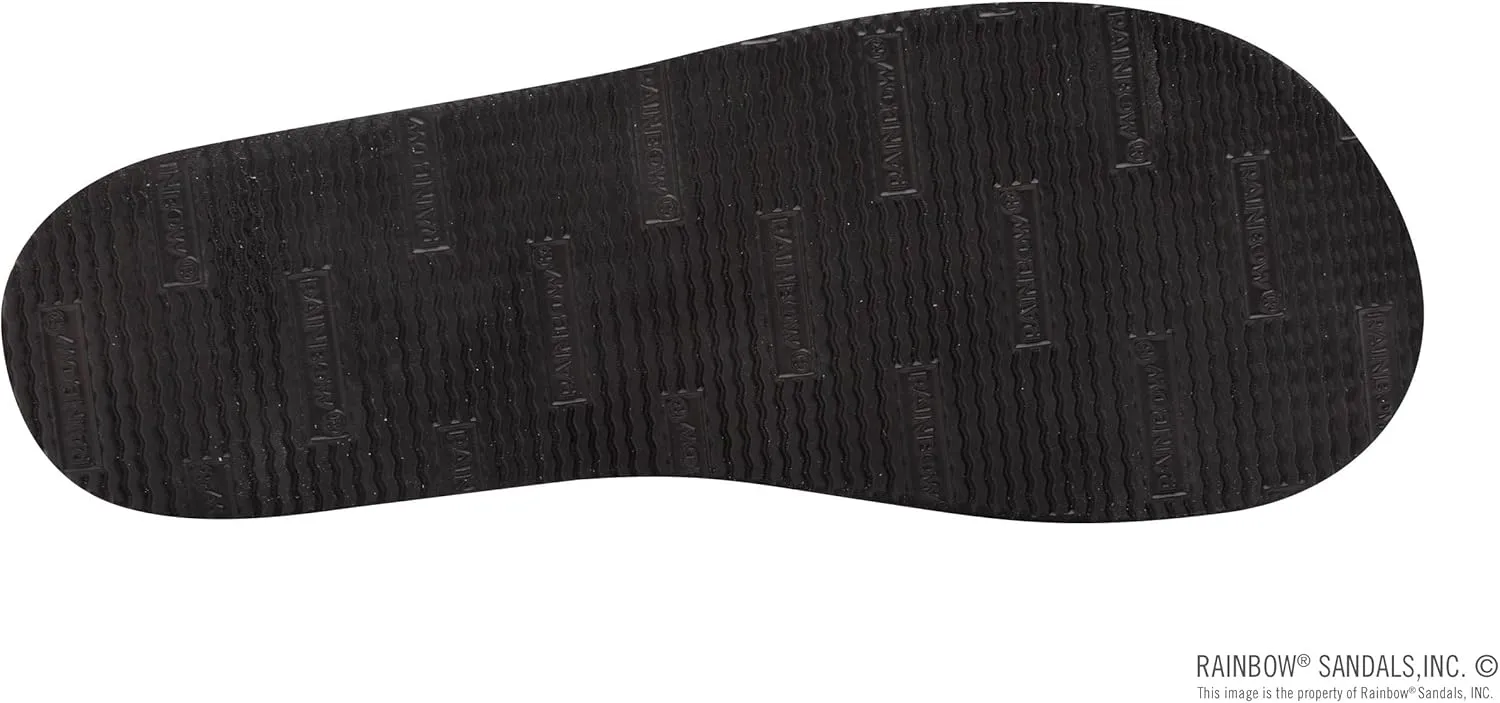Rainbow Sandals Women's Four Layer Leather Wedge - 3/4" Strap w/Swarovski® Crystals