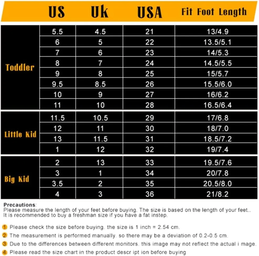 RAYCHY Children's Casual Shoes Boys Breathable Non-Slip Light Sneakers Unisex Luminous Sneakers for Girls Sport Running Shoes