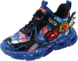RAYCHY Children's Casual Shoes Boys Breathable Non-Slip Light Sneakers Unisex Luminous Sneakers for Girls Sport Running Shoes