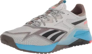 Reebok Men's Nano X2 Tr Adventure Cross Trainer, Pure Grey/Trek Grey/Radiant Aqua, 11