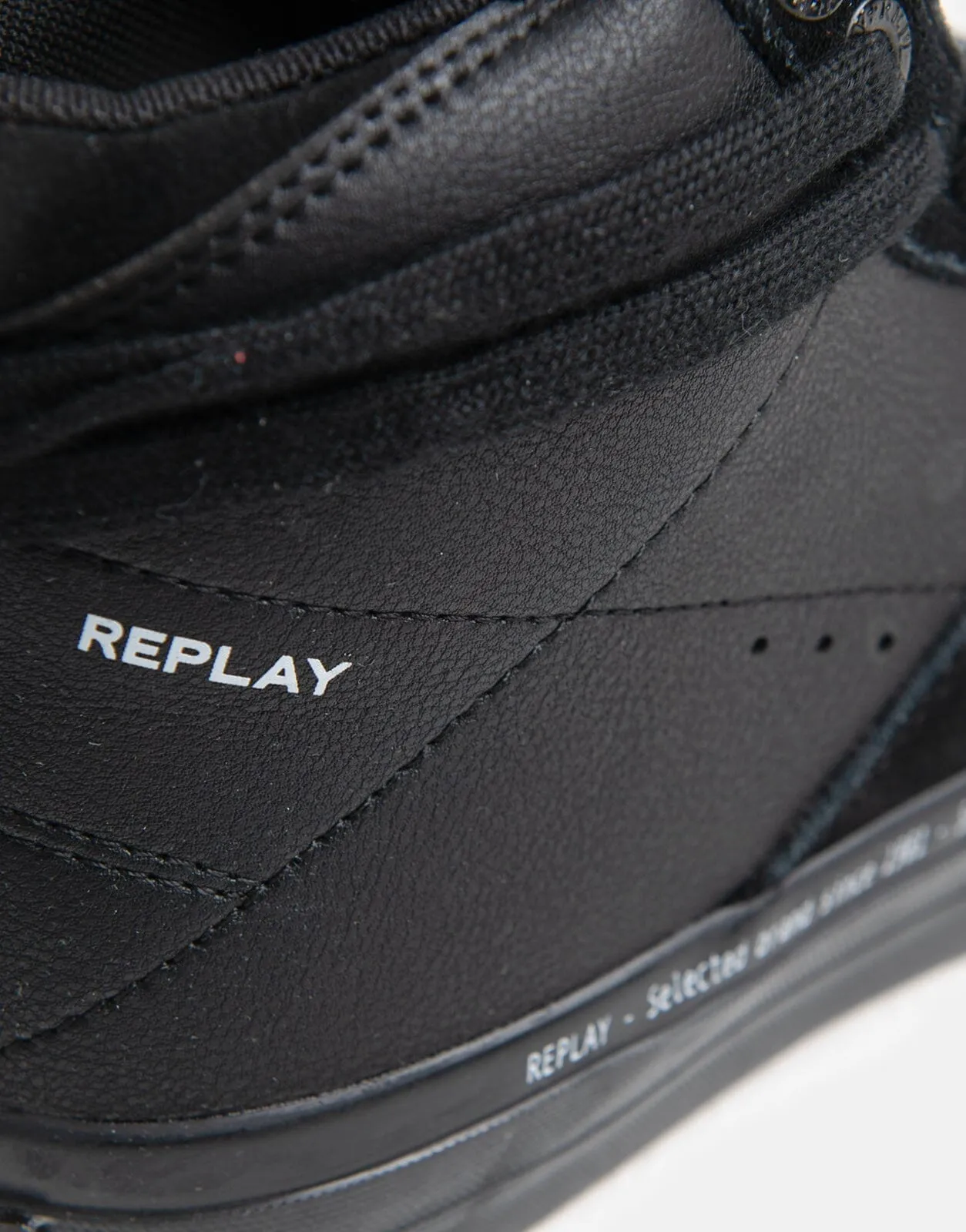Replay Snap Light Toned Black Sneaker