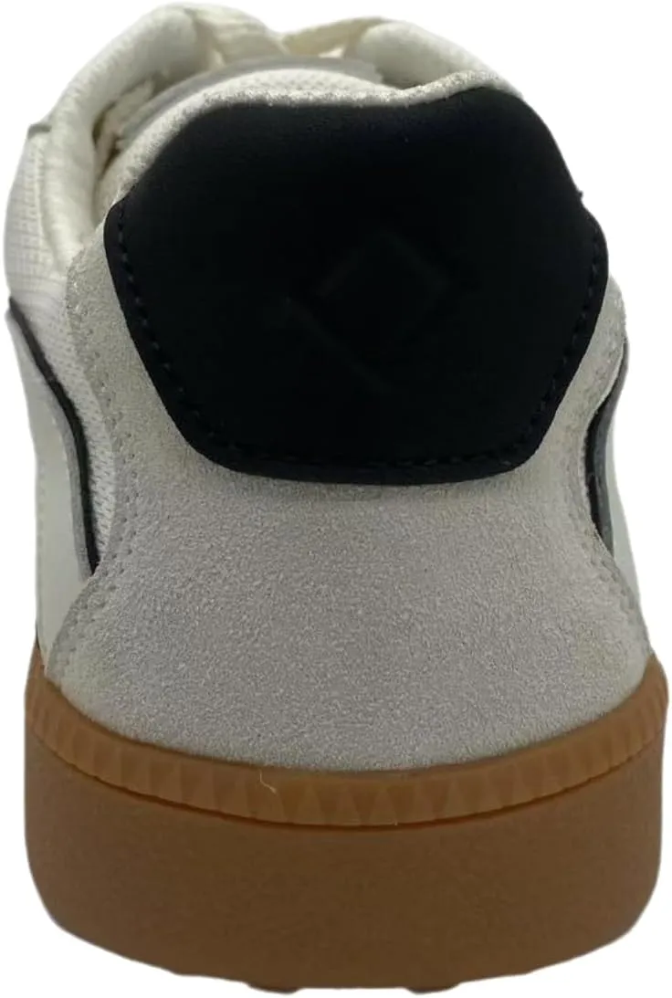 Retro Unisex Casual Sneakers for Men – Classic Low-Top Lace-Up Walking Shoes with Mesh Upper, Suede Accents & Non-Slip Gum Rubber Sole – Lightweight & Breathable Everyday Streetwear Trainers