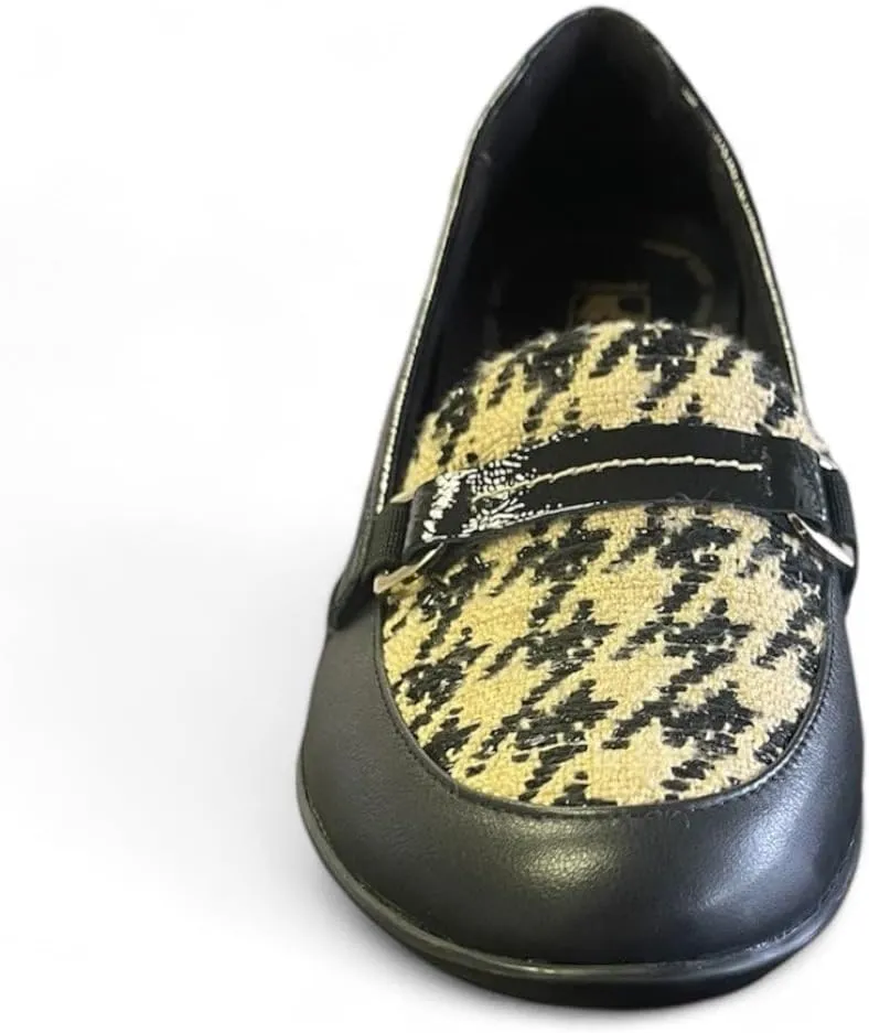 Revere Montmarte Women's Arch Support Loafers – Stylish Premium Leather with Removable Contoured Footbed for Custom Orthotics with Arch Support