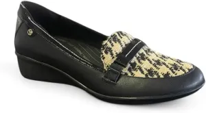 Revere Montmarte Women's Arch Support Loafers – Stylish Premium Leather with Removable Contoured Footbed for Custom Orthotics with Arch Support