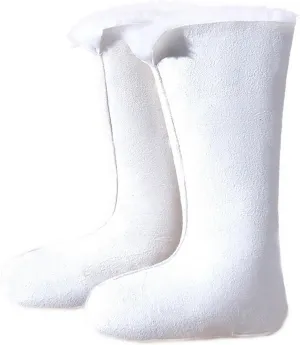Reyox Women Sheepskin Boot Liners, Thick Warm Wool Fluffy Fleece Replacement Liners for Boots Rainboots