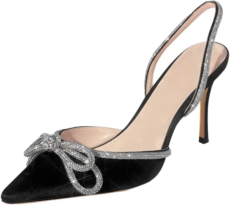 richealnini Women's Lace Up Ankle Strap Buckle Stilettos Sandals