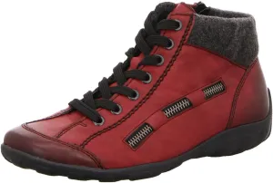 Rieker Women's Warm Lined Classic Boots Short Length Mid Calf