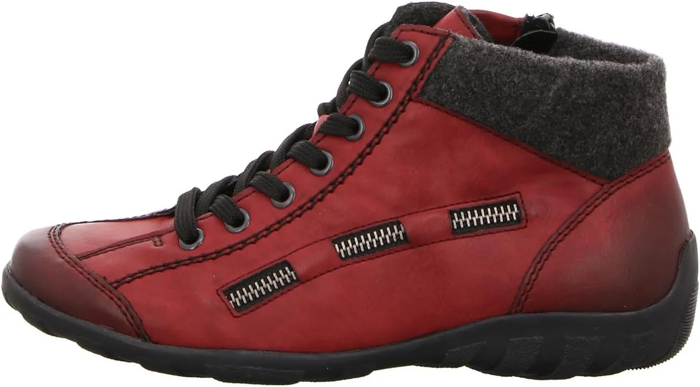 Rieker Women's Warm Lined Classic Boots Short Length Mid Calf