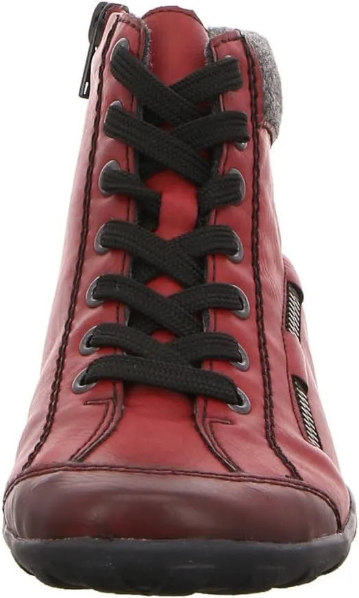 Rieker Women's Warm Lined Classic Boots Short Length Mid Calf