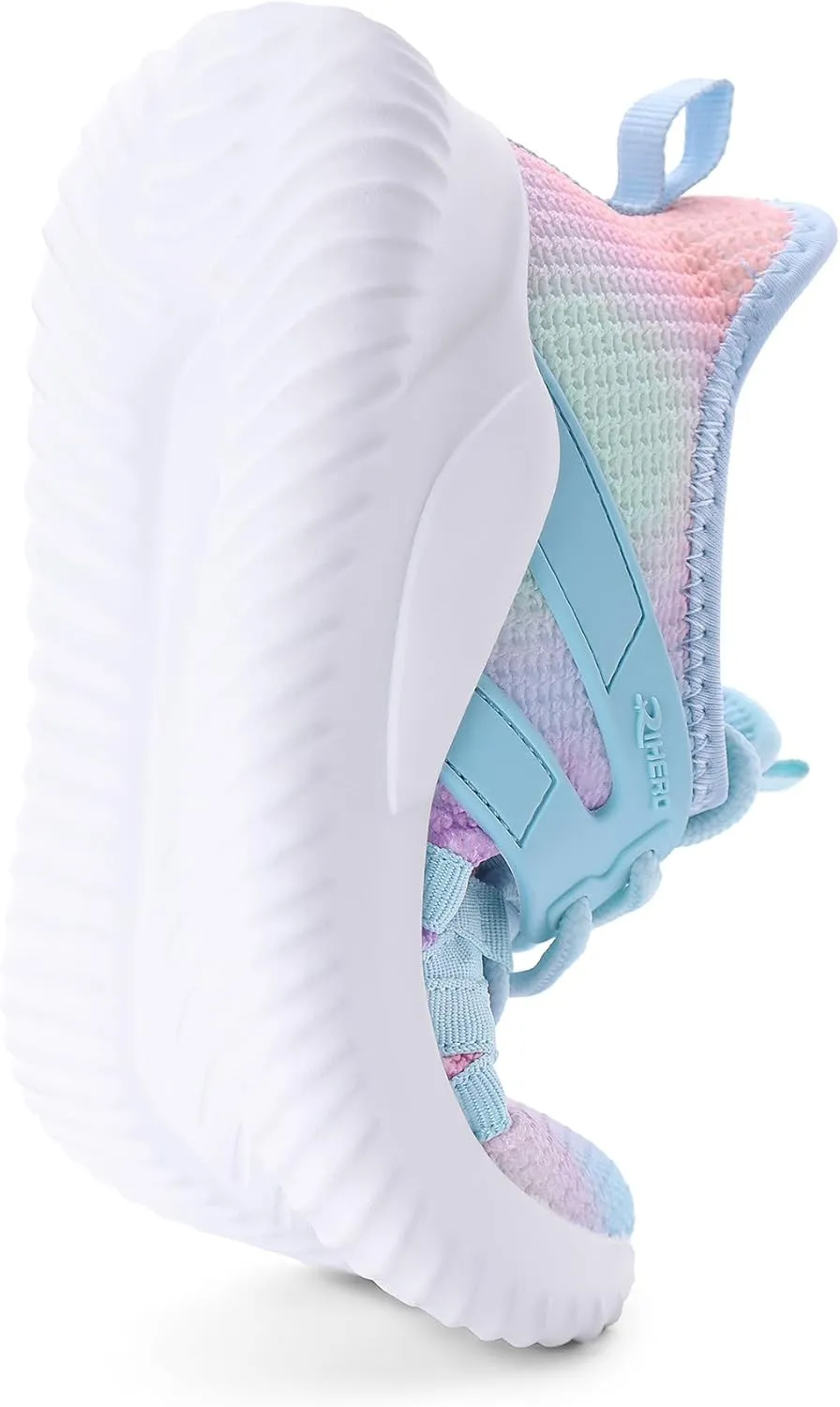 Rihero Girls Tennis Shoes Kids Running Shoes Toddler Lace-Up Lightweight Walking Slip On Sneakers