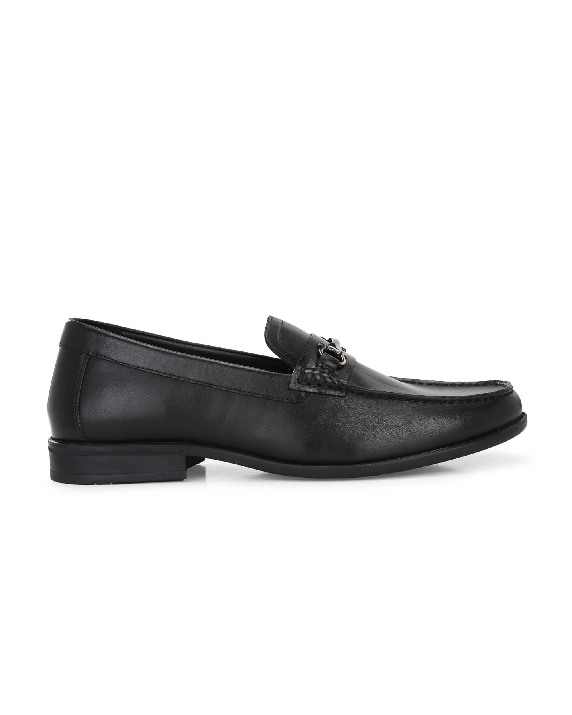 Robin Black Loafers
