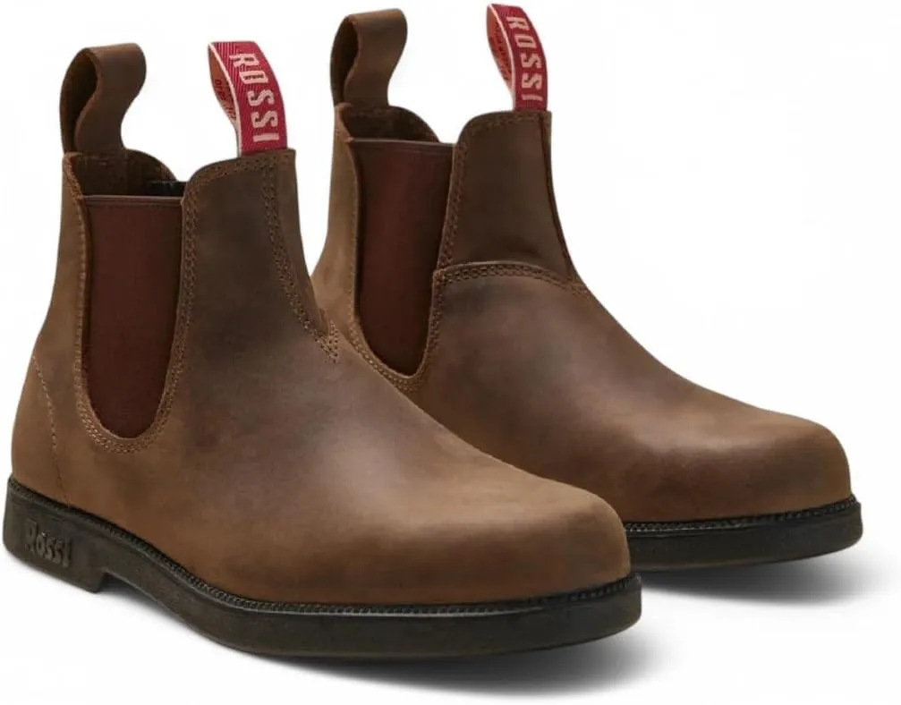 Rossi Booma 607 Leather Chelsea Australian Unisex Ankle Boots