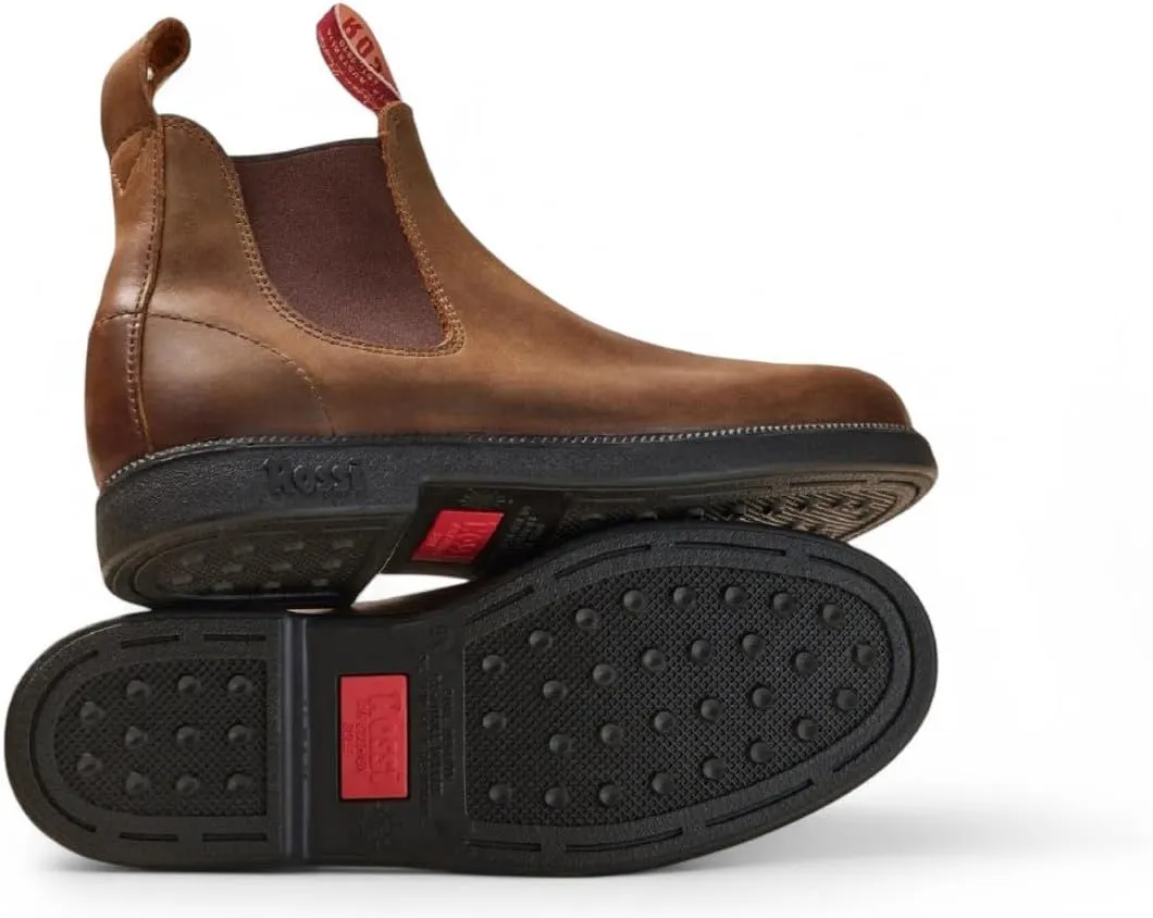 Rossi Booma 607 Leather Chelsea Australian Unisex Ankle Boots