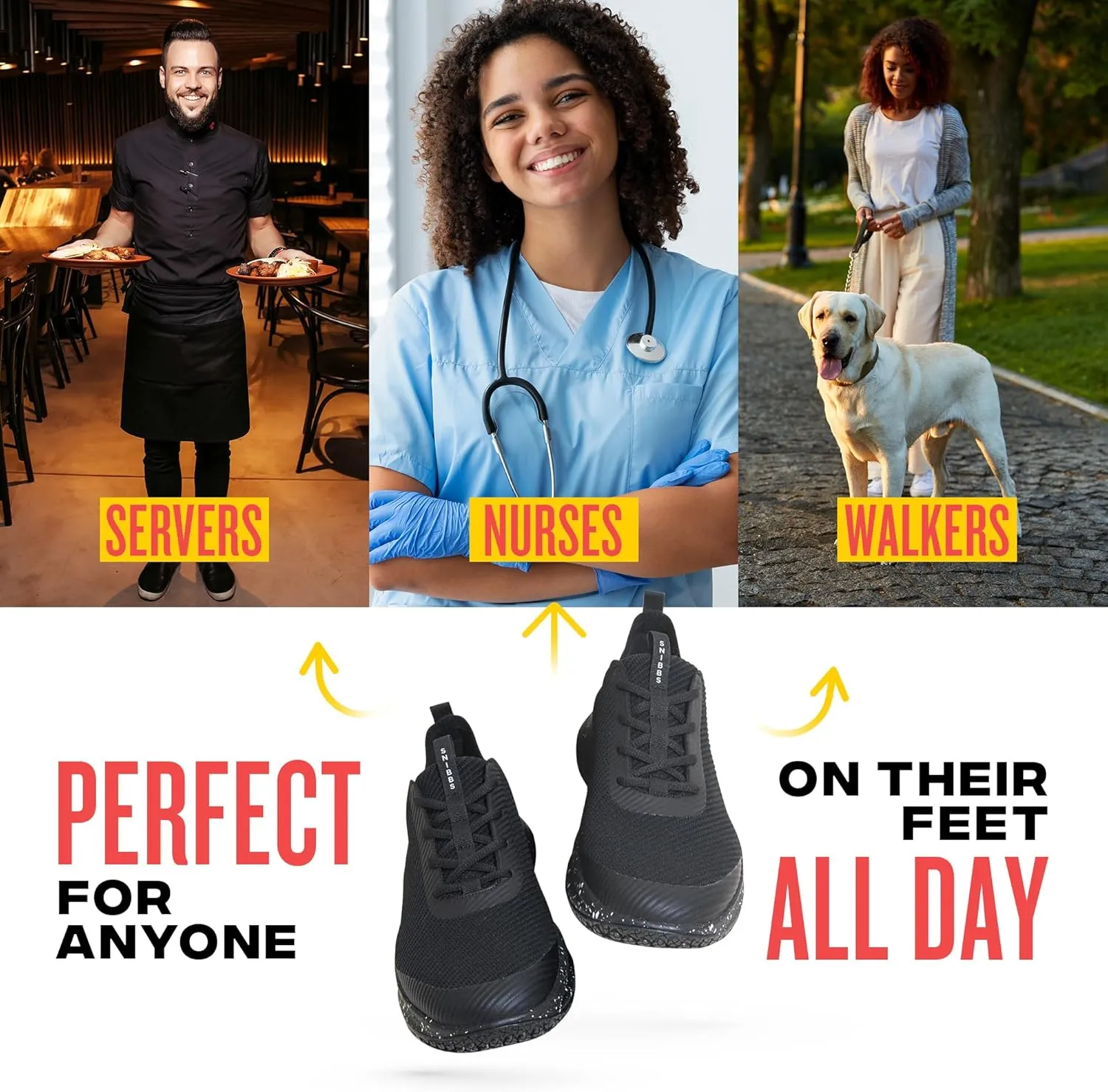 ROVR - Non Slip Shoes for Men & Women - Slip Resistant Work Shoes