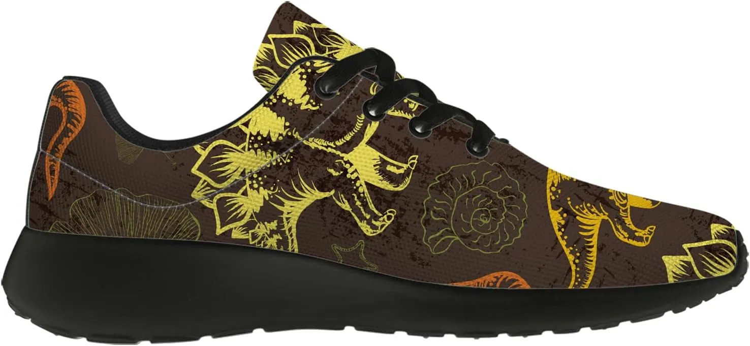 Running Shoes for Women Men Dinosaur Sneakers Tennis Shoes Gifts for Men Women