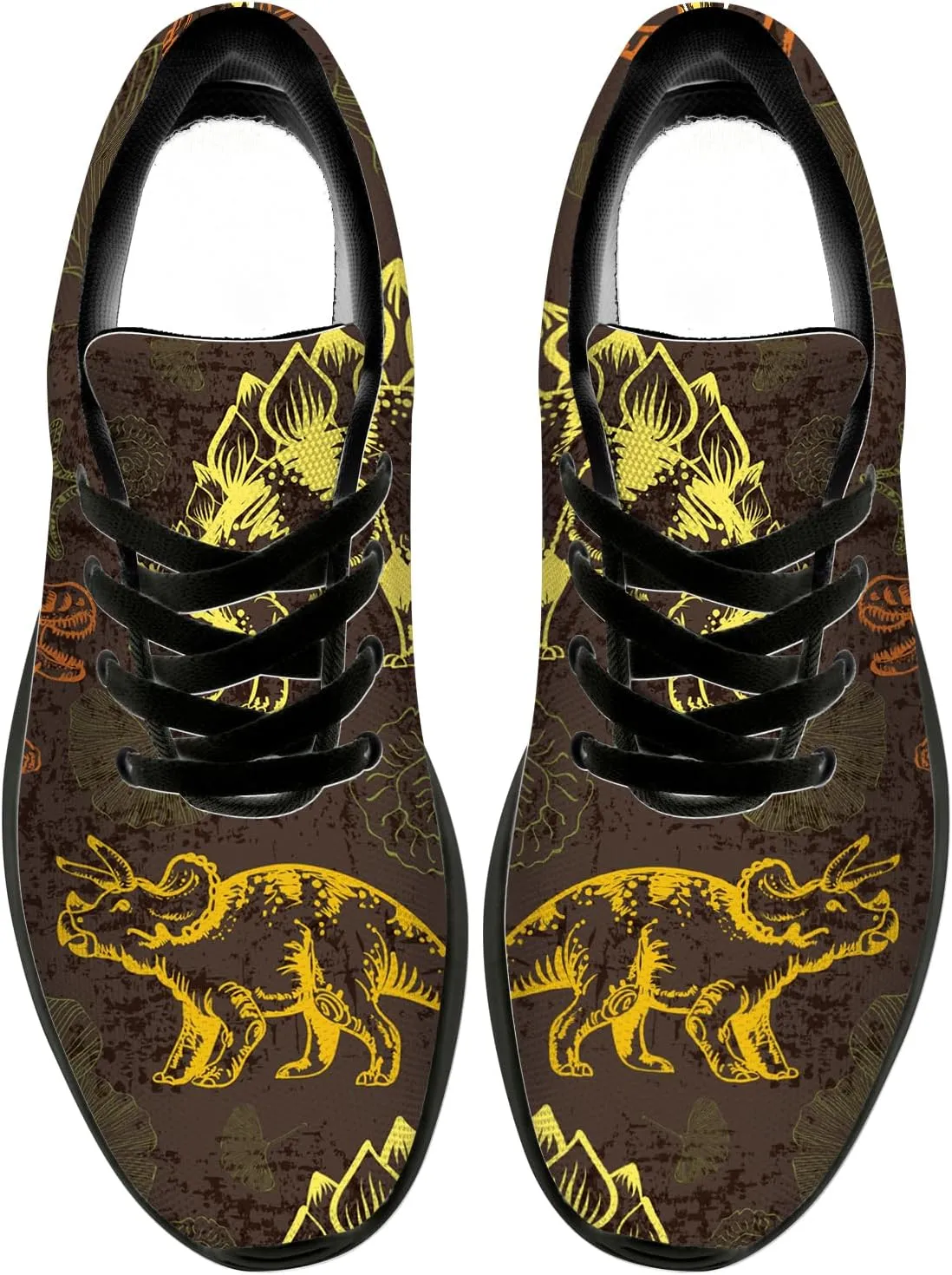 Running Shoes for Women Men Dinosaur Sneakers Tennis Shoes Gifts for Men Women