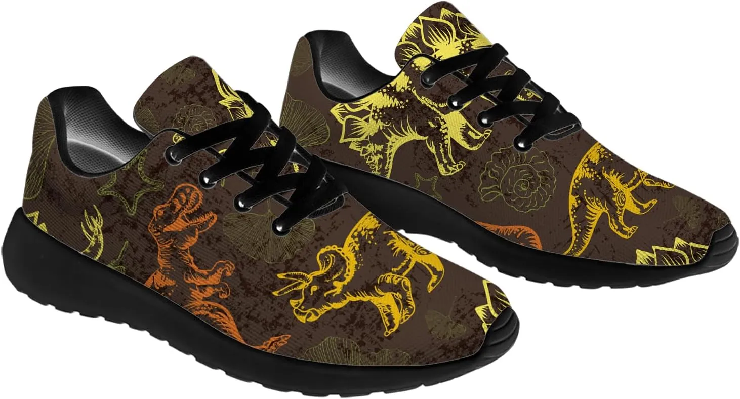 Running Shoes for Women Men Dinosaur Sneakers Tennis Shoes Gifts for Men Women