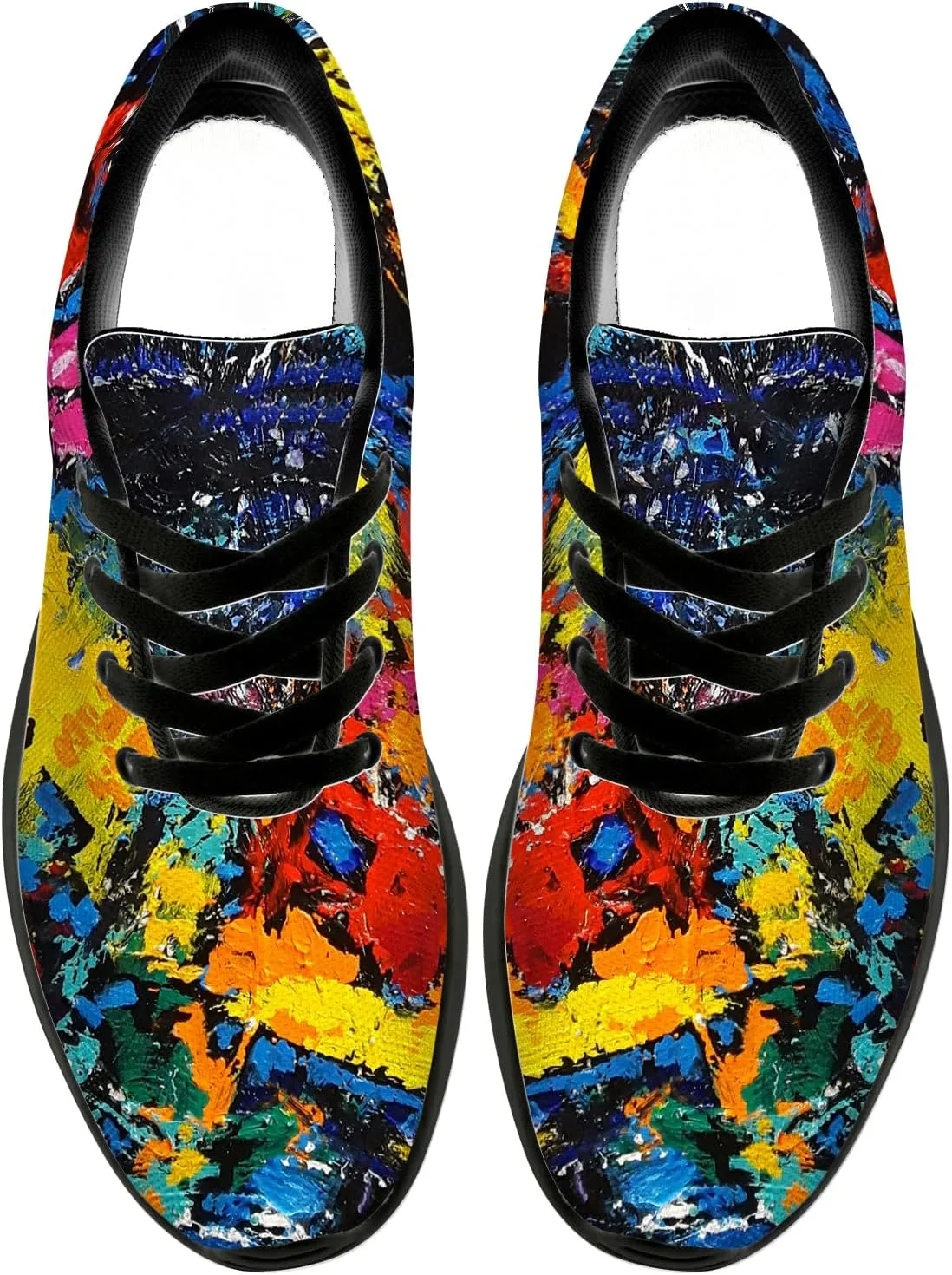 Running Shoes for Women Men Graffiti Print Shoes Tennis Sneakers Gifts for Women Men