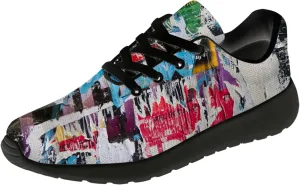 Running Shoes for Women Men Graffiti Print Shoes Tennis Sneakers Gifts for Women Men