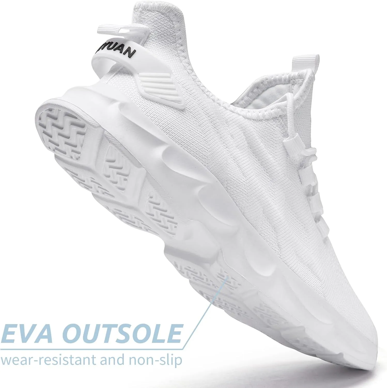 Running Womens Shoes Fashion Walking Sports Gym Tennis Breathable Slip on Ladies Non Slip Lightweight Jogging Sneakers