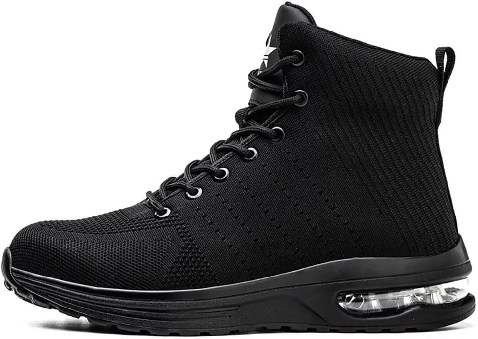 Safety Boots Work Boots Steel Toe Cap Boots Safety Shoes Steel Toe Shoes Safety Trainers Work Shoes Lightweight Comfortable Non Slip Men's Women's Ladies