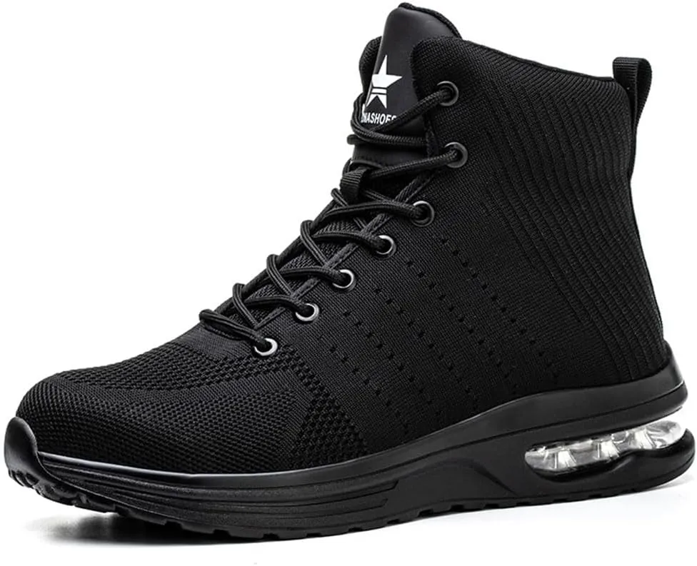 Safety Boots Work Boots Steel Toe Cap Boots Safety Shoes Steel Toe Shoes Safety Trainers Work Shoes Lightweight Comfortable Non Slip Men's Women's Ladies