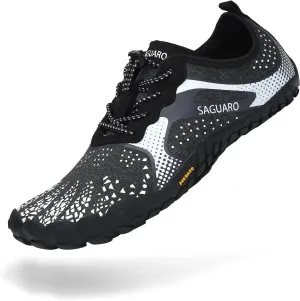 SAGUARO Womens Mens Barefoot Shoes Minimalist Trail Runner Wide Toe Box Zero Drop Outdoor Cross Training Shoe