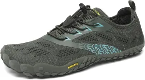 SAGUARO Womens Mens Barefoot Shoes Minimalist Trail Runner Wide Toe Box Zero Drop Outdoor Cross Training Shoe