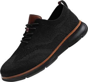 Sales Clearance Mens Oxfords Lace-Up Lightweight Casual Walking Shoes Wearbreeze Shoes for Men White Sneakers for Women Semi Formal Shoes Men Orthopedic Woven Slip on Walking