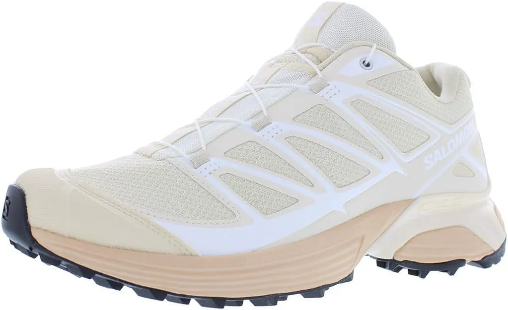 Salomon XT Pathway Unisex Shoes Size 7.5, Color: Bleached Sand/Hazelnut/White