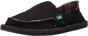 Sanuk Womens Donna Hemp Loafers | Womens Shoes | Slip On Shoes for Women | Women's Slip-on Loafers | Memory Foam Footbed