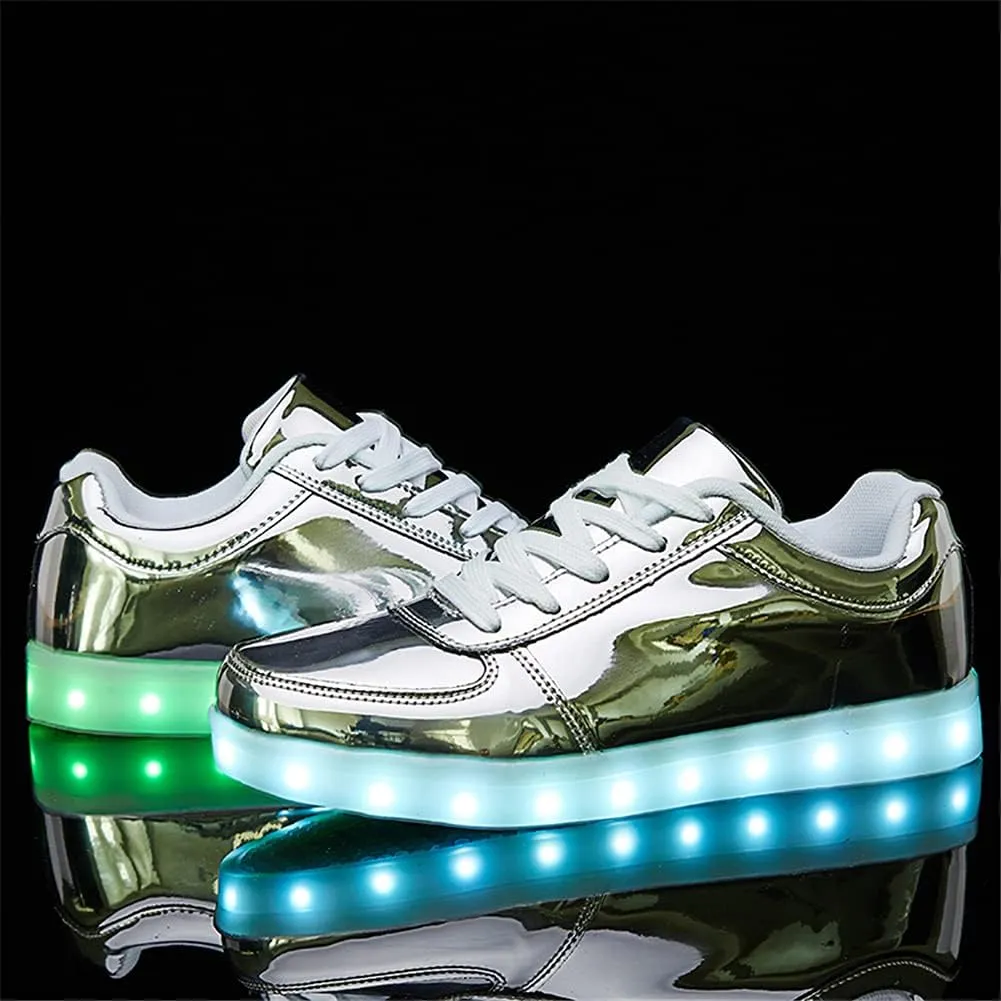 SANYES USB Charging Light Up Shoes Sports LED Shoes Dancing Sneakers