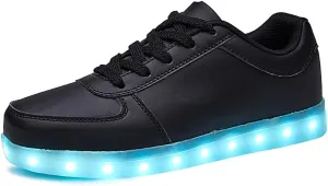 SANYES USB Charging Light Up Shoes Sports LED Shoes Dancing Sneakers