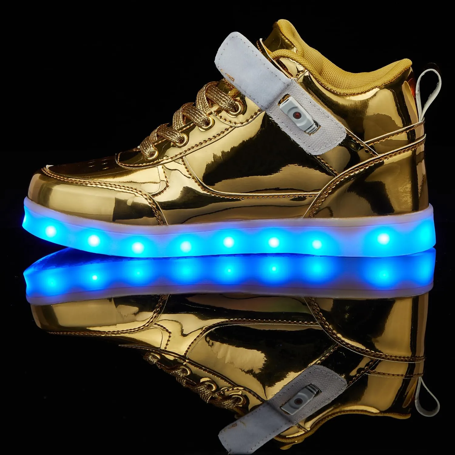 SANYES USB Charging Light Up Shoes Sports LED Shoes Dancing Sneakers