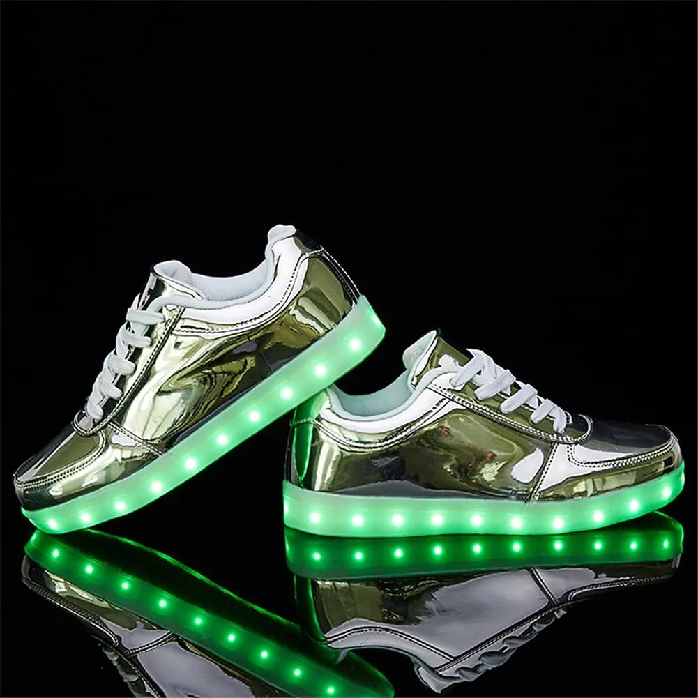 SANYES USB Charging Light Up Shoes Sports LED Shoes Dancing Sneakers