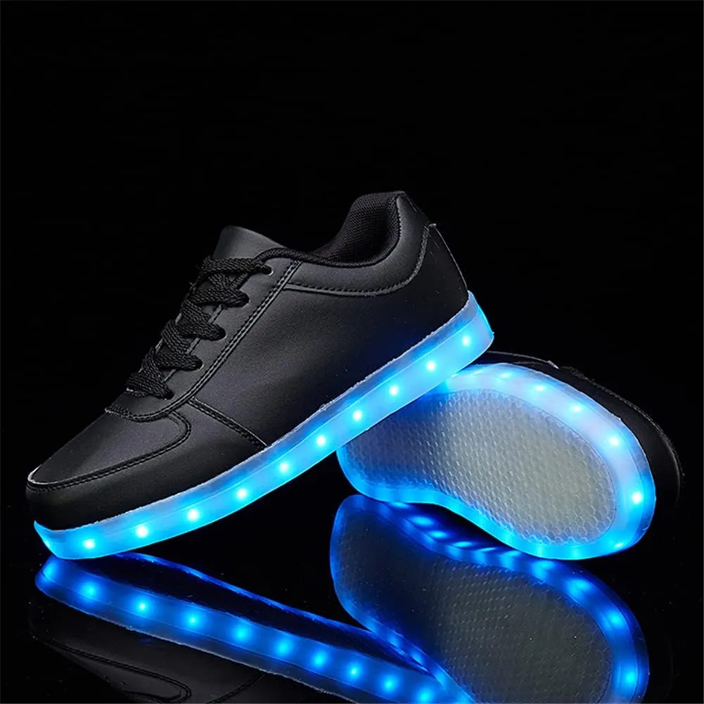 SANYES USB Charging Light Up Shoes Sports LED Shoes Dancing Sneakers