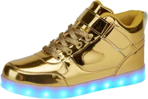 SANYES USB Charging Light Up Shoes Sports LED Shoes Dancing Sneakers