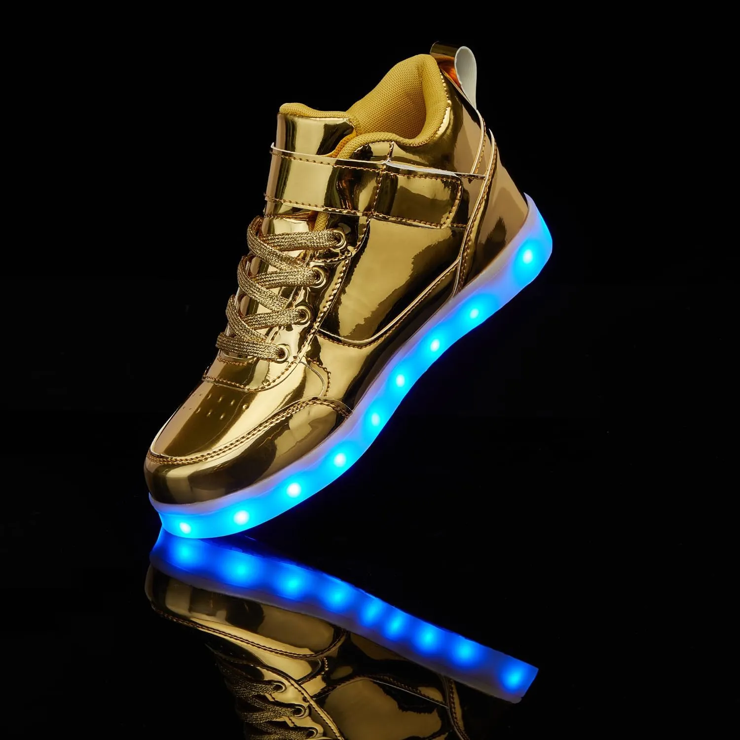 SANYES USB Charging Light Up Shoes Sports LED Shoes Dancing Sneakers