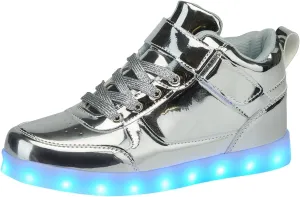 SANYES USB Charging Light Up Shoes Sports LED Shoes Dancing Sneakers