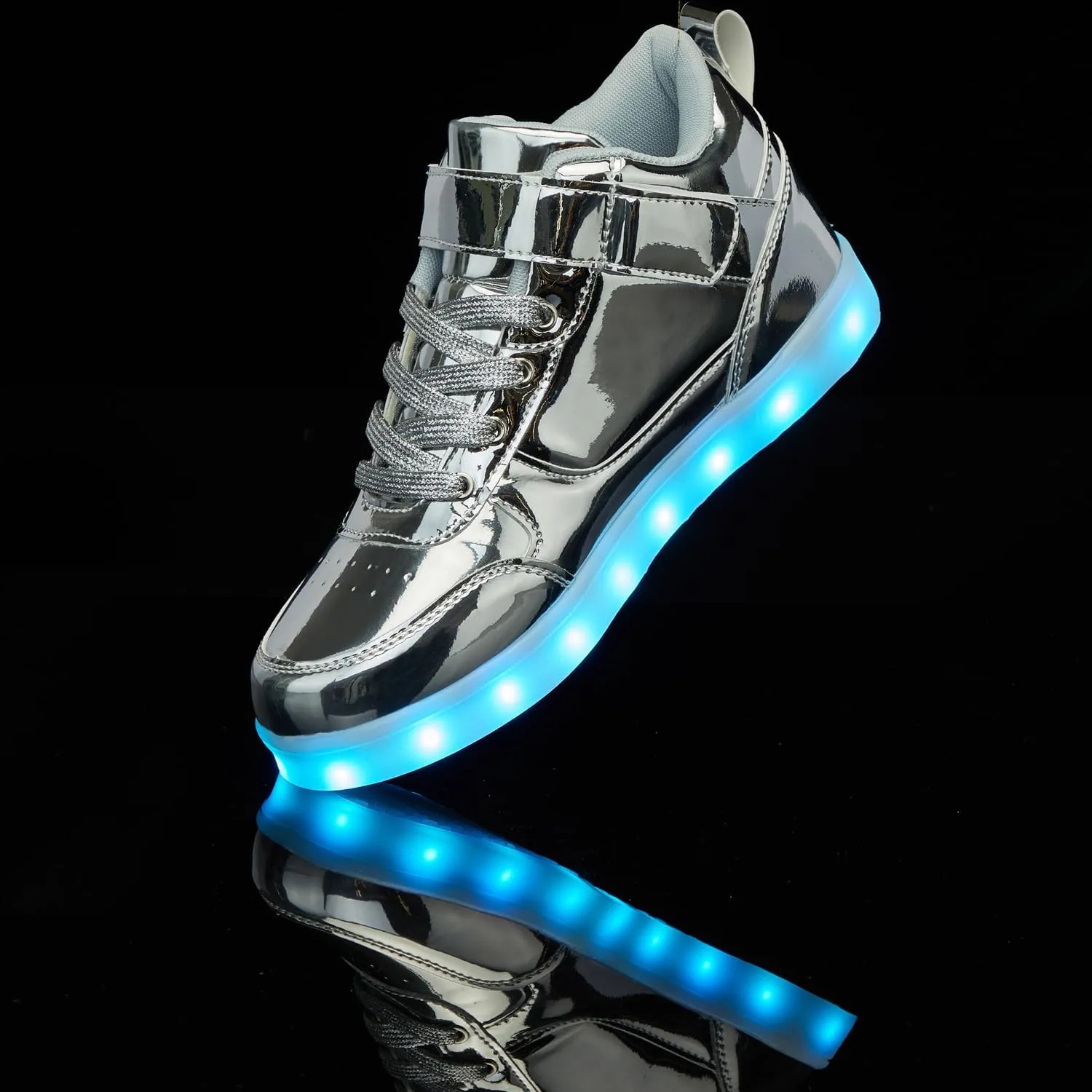 SANYES USB Charging Light Up Shoes Sports LED Shoes Dancing Sneakers