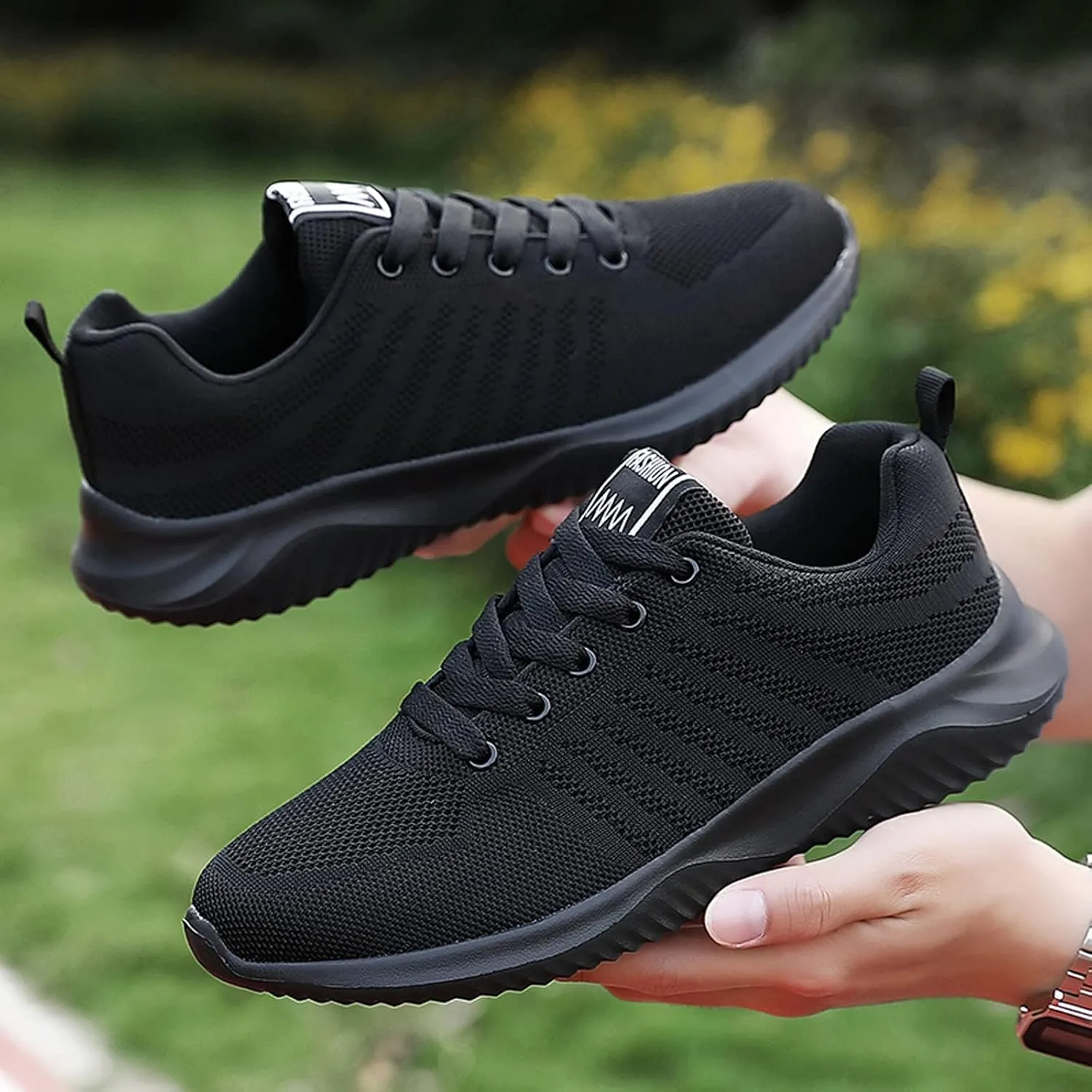 SBGMoSJ Womens White Platform Sneakers Women's Hiking Shoes Wide Nurse Shoes for Women Womens White Platform Sneakers High Top Platform Shoes Slip On Walking Shoes for Women Wide