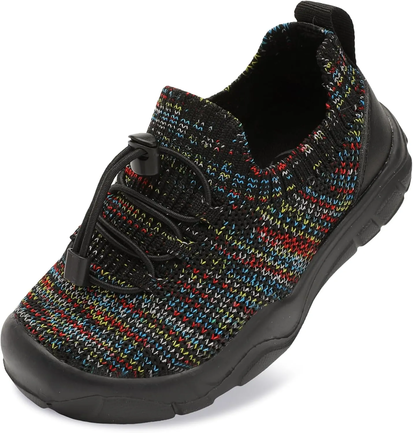 Scurtain Toddler Shoes Boys Girls Tennis Shoes Kids Barefoot Shoes Slip on Sneakers Breathable Walking Running Shoes