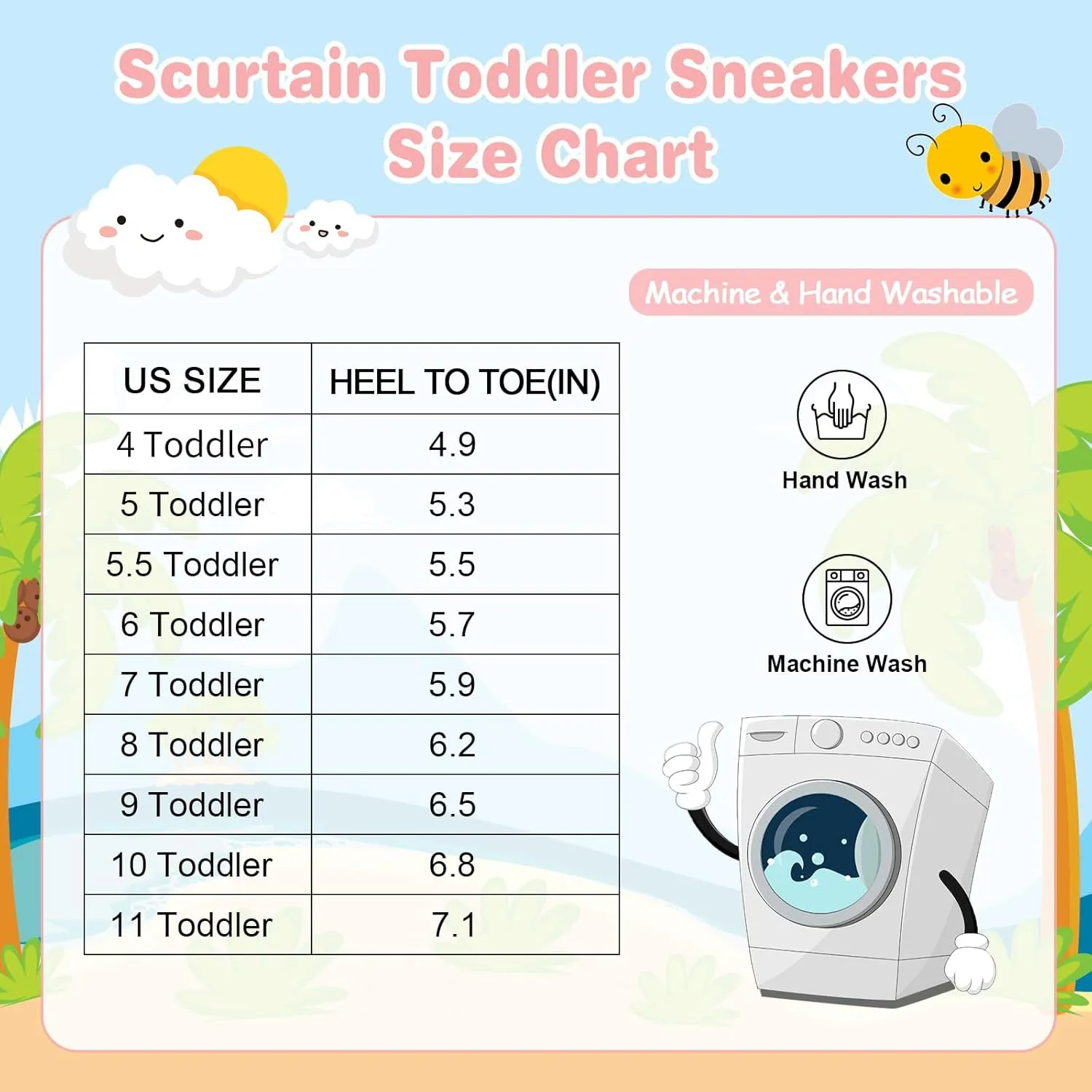 Scurtain Toddler Shoes Boys Girls Tennis Shoes Kids Barefoot Shoes Slip on Sneakers Breathable Walking Running Shoes
