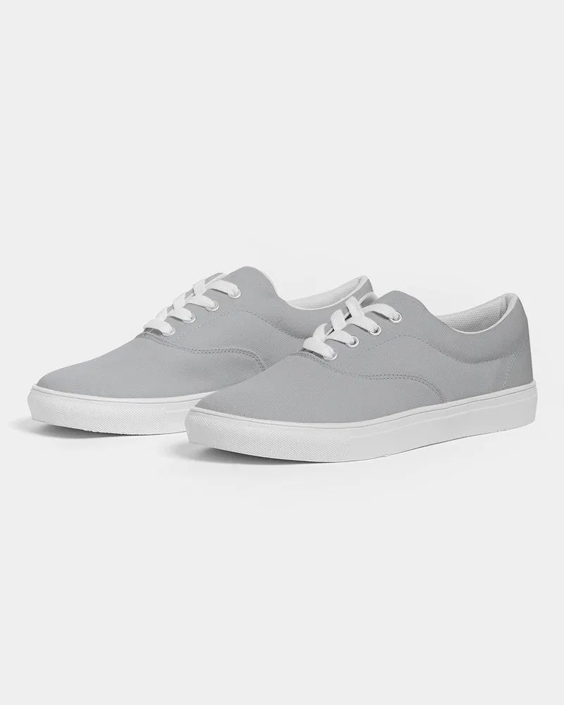 Shaded Pale Gray Canvas Sneakers | Men's | C0M0Y0K30