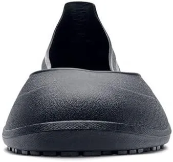 Shoes for Crews Crewguard Men's, Women's, Unisex Slip Resistant Work Overshoes, Black, S , Men's 6.5-8 / Women's 8.5-10