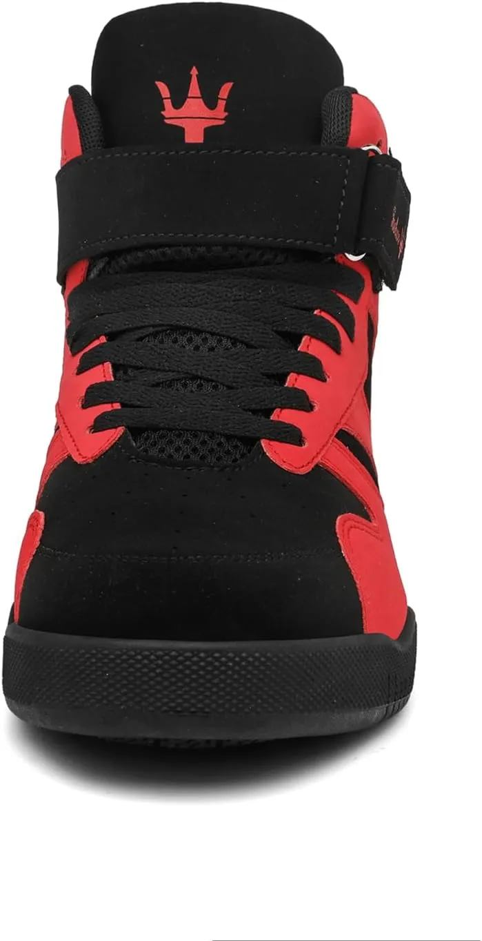 Shoes Men's High Top Fashion Sneakers Outdoor Casual Sports Shoes Training Leather Shoes Mens Flats