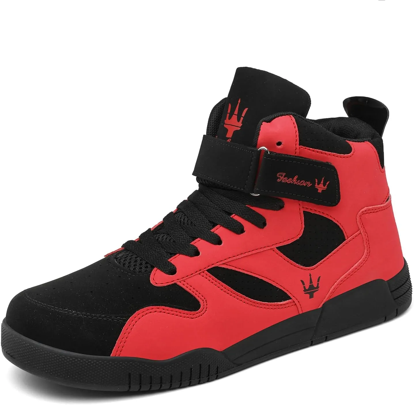 Shoes Men's High Top Fashion Sneakers Outdoor Casual Sports Shoes Training Leather Shoes Mens Flats