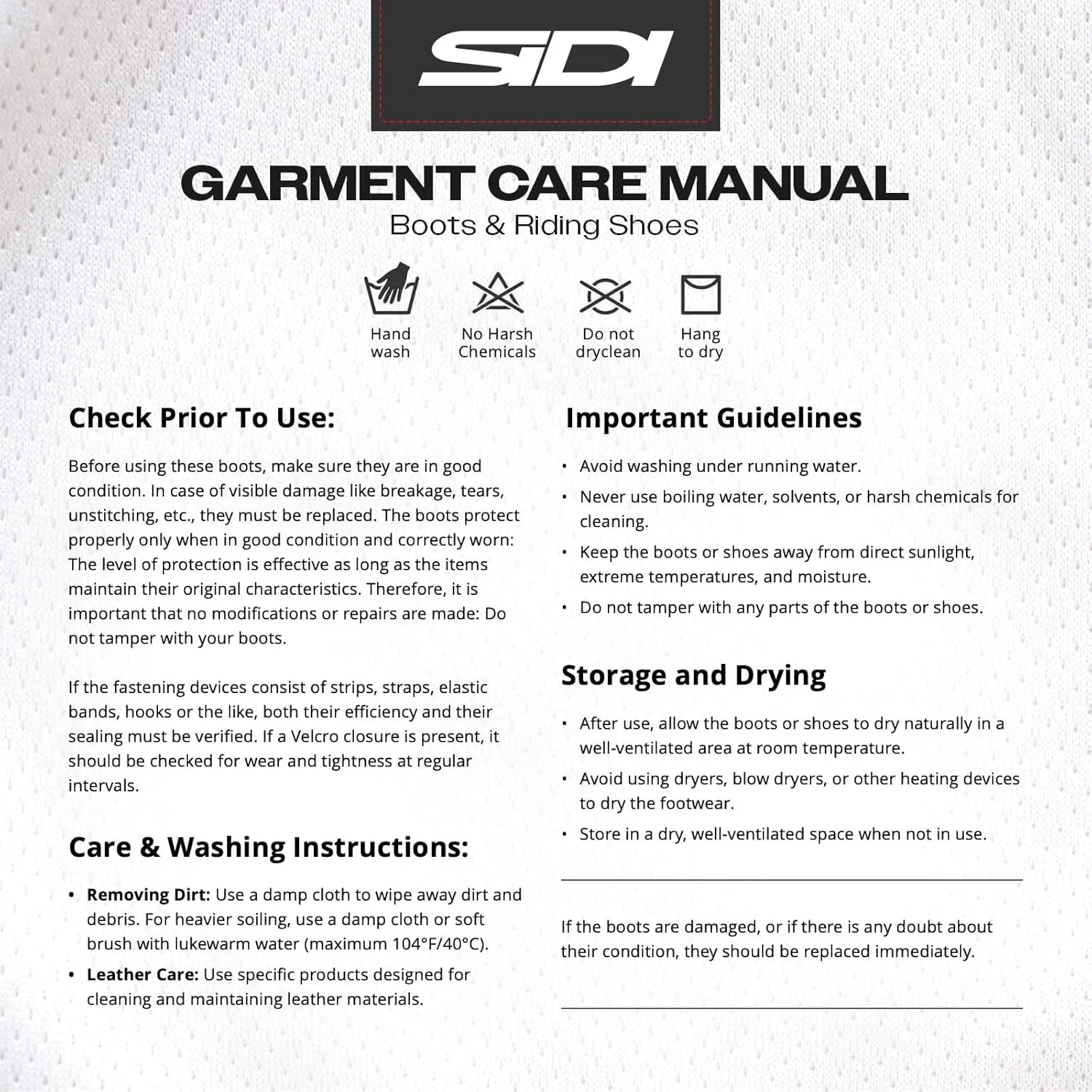 Sidi Rex Racing Motorcycle Boots