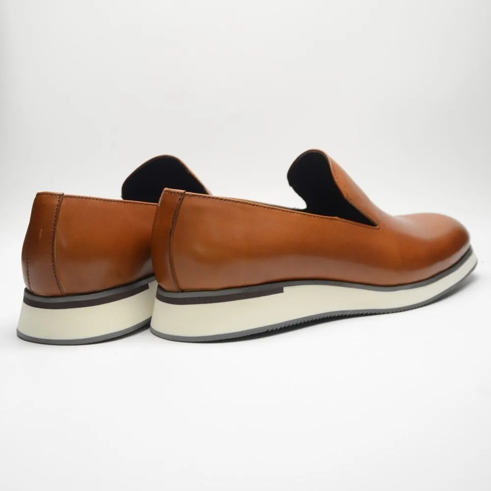 Simple business soft-soled loafers men's casual leather shoes